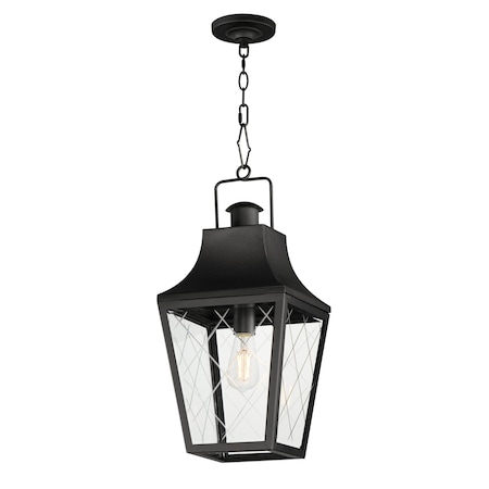Maxim Lighting Storybook 1-Light Outdoor Pendant, Black 30369CLBK